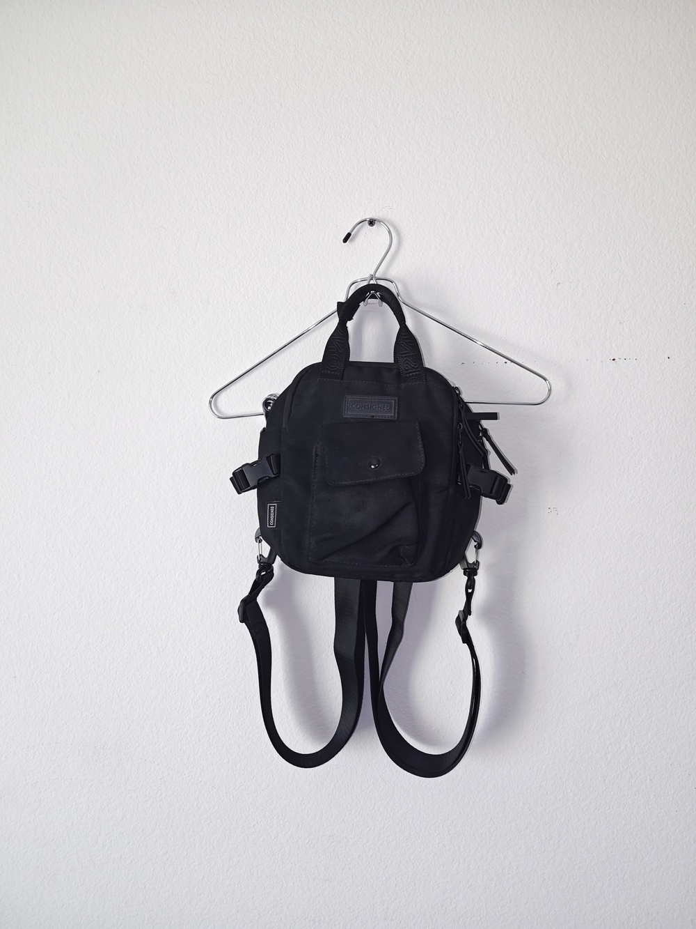 ASOS Black Compact Mini Backpack